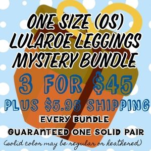 *NEW LISTING* One Size (OS) Leggings Mystery Bundle - PLZ READ DESCRIPTION